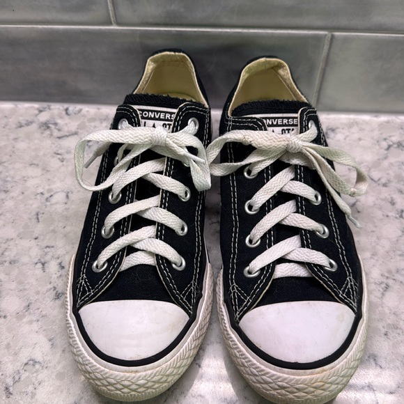 Converse Other - Converse All Star Sneakers kids size 2, black. Preowned.  See pics